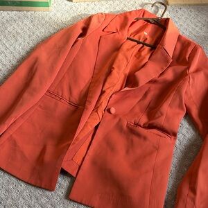 Amazon Women's Bold Orange Blazer